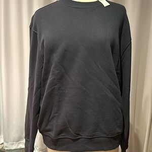 Old Navy men’s black crew neck sweat shirt L